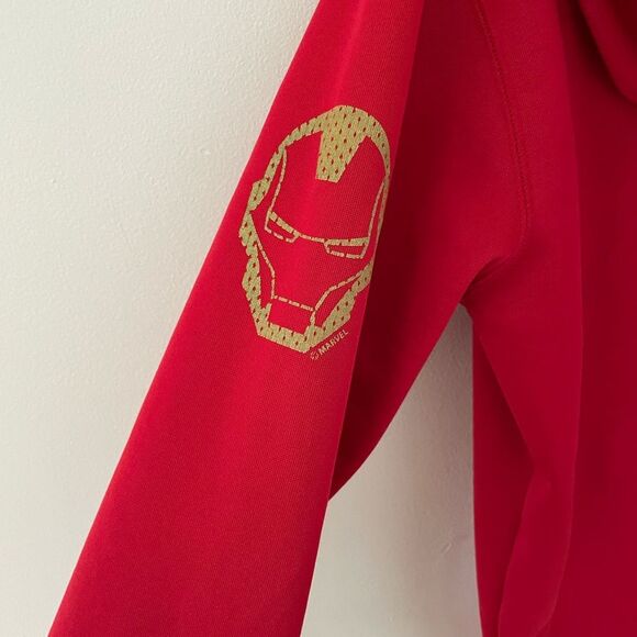 Under armour - I AM IRON MAN SWEATSHIRT size youth XS - Picture 6 of 9